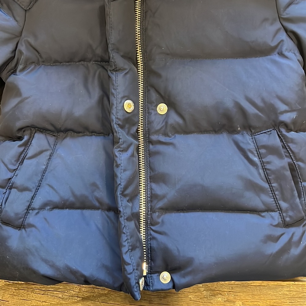 Fleece lined down coat - Picture 2 of 3